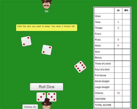 Play Yahtzee Online – Free Unblocked Single